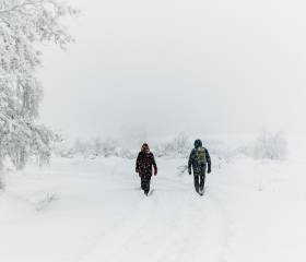 Spuren in den Schnee stapfen: Winterwandern im Schwarzwald - Natur- & Sporthotel Zuflucht